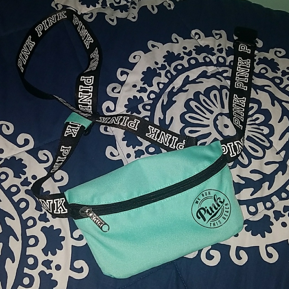 VS PINK Mint Green Fanny Pack